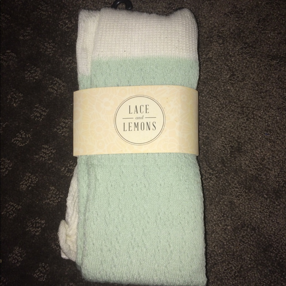 Brand new long knee high socks